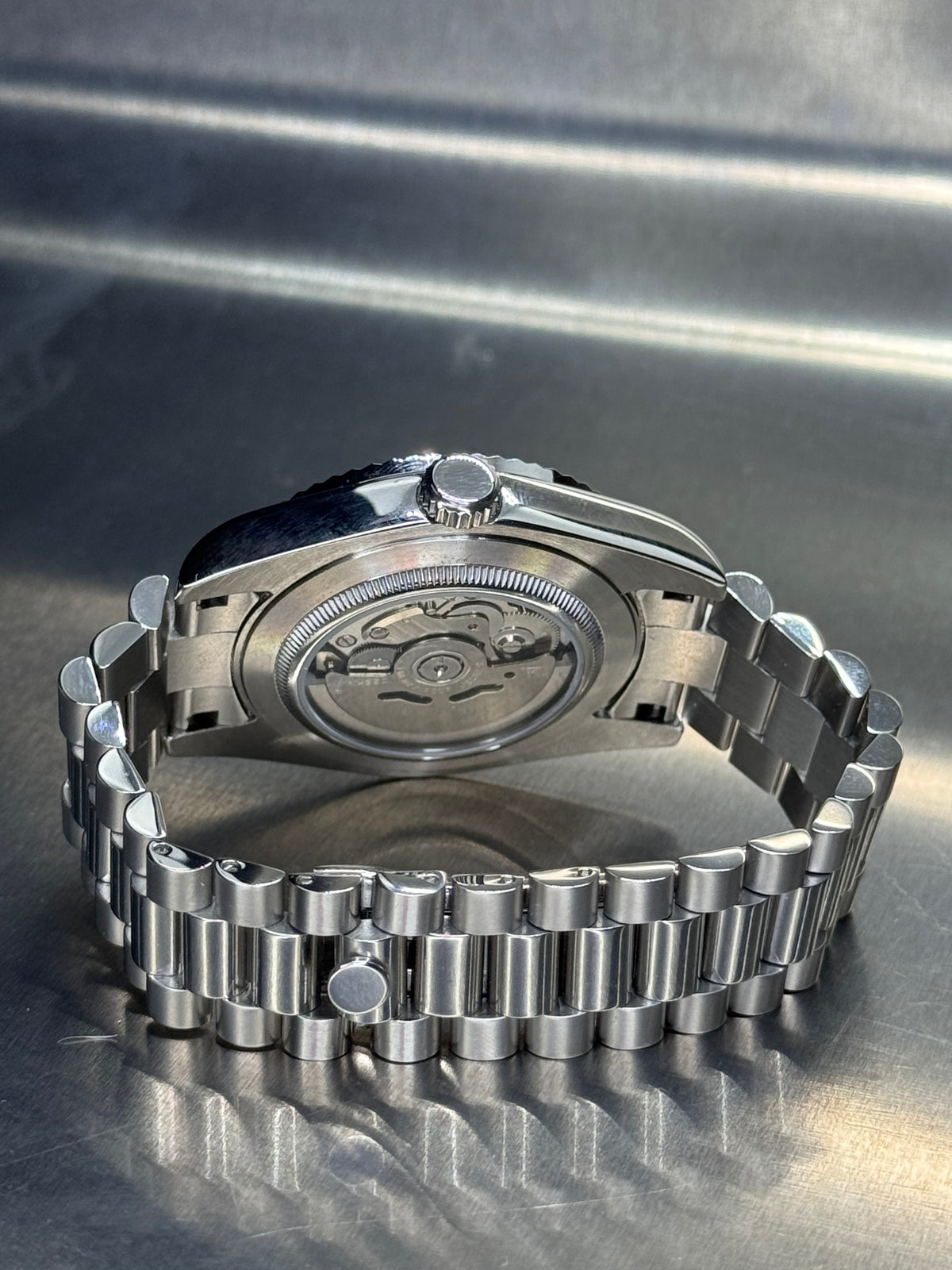 Seiko Mod - DateJust Black