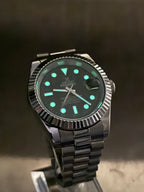 Seiko Mod - DateJust Black